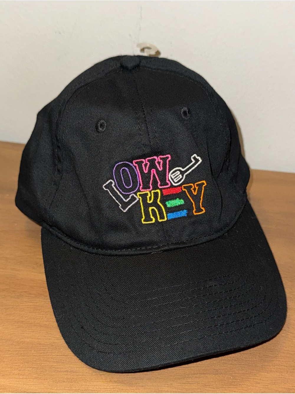 Low Key Multicolor Embroidered Baseball Cap Dream Brand